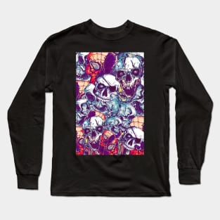 Skulls assemble Long Sleeve T-Shirt